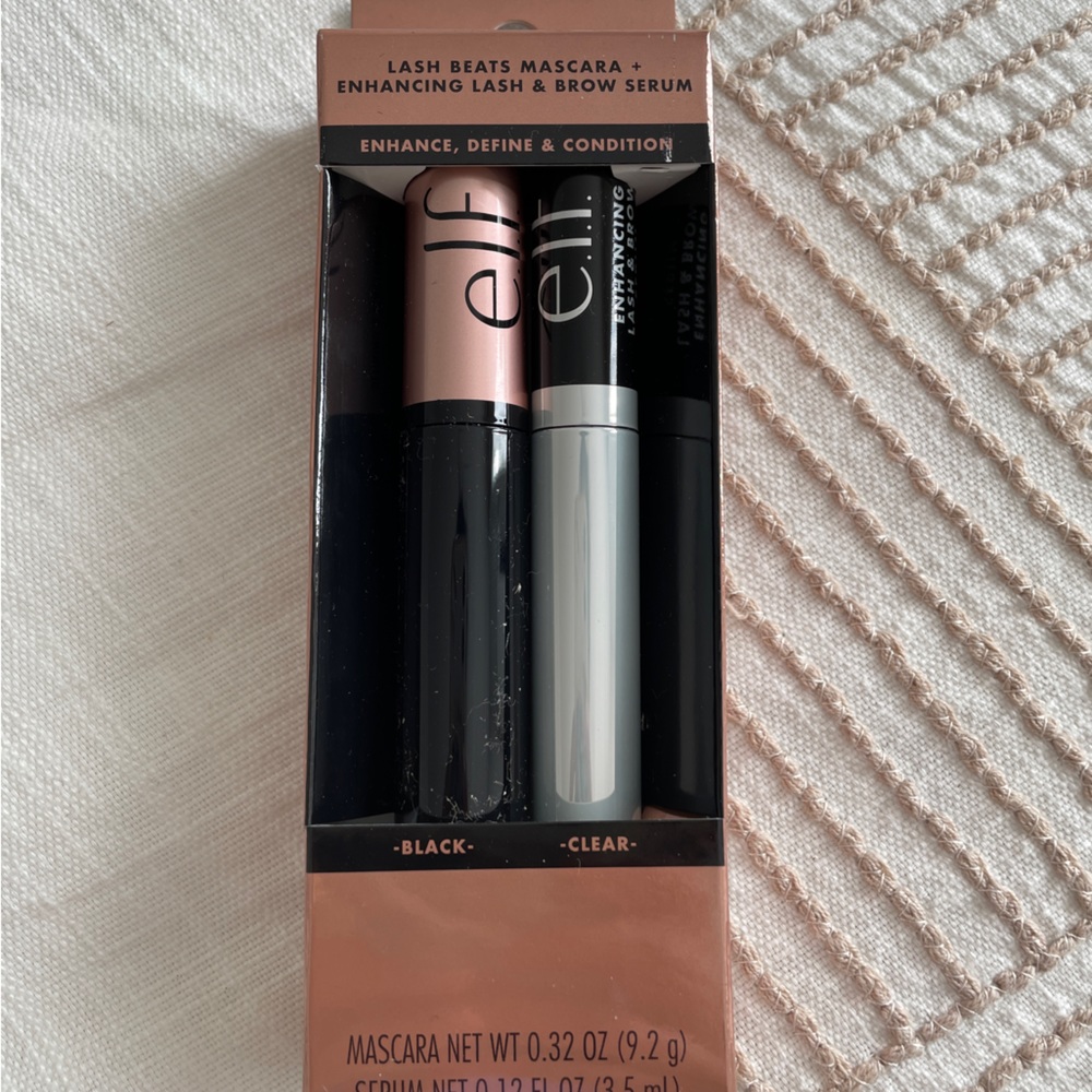 Elf Mascara and Serum